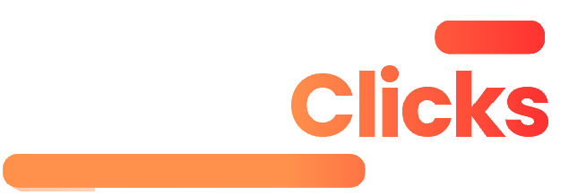 Logotipo PromoClicks em versão para fundo escuro